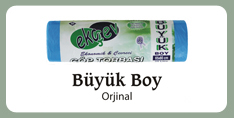 Büyük Boy Rulo Çöp Torbası