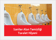 Saniter Alan Temizliği/Tuvalet Hijyeni