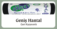 Geniş Hantal Boy Rulo Çöp Torbası